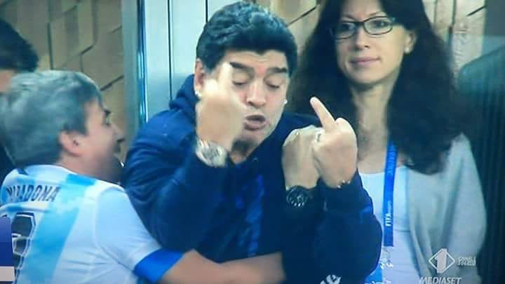 Mondiali: Maradona fa festa, l’Argentina resuscita e Sampaoli non è caduta da cavallo
