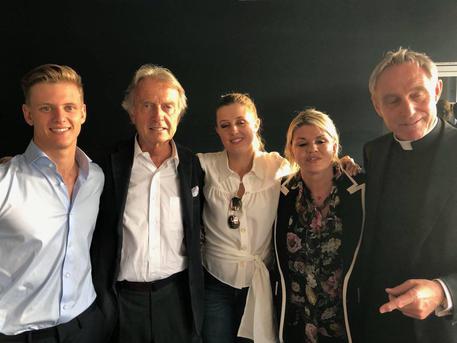 L’incontro: Montezemolo vede la famiglia Schumacher