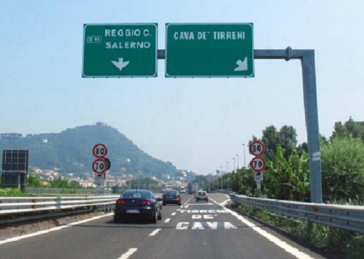 Sospese le limitazioni per i cantieri sulla A3 Napoli-Salerno