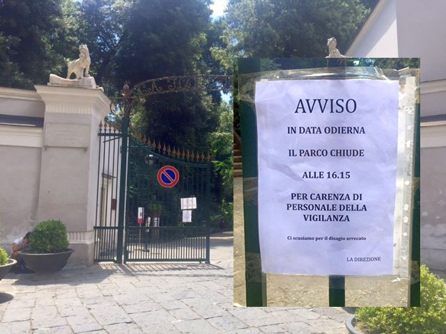 Napoli, al Vomero villa Floridiana: anticipata la chiusura per carenza di personale