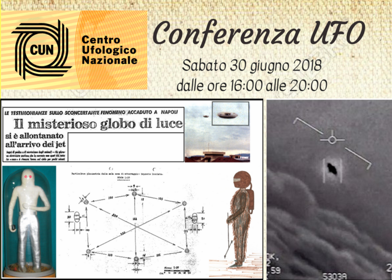 Ad Acerra 30 Giugno Conferenza UFO sulle “Minacce Aeree Non Identificate”