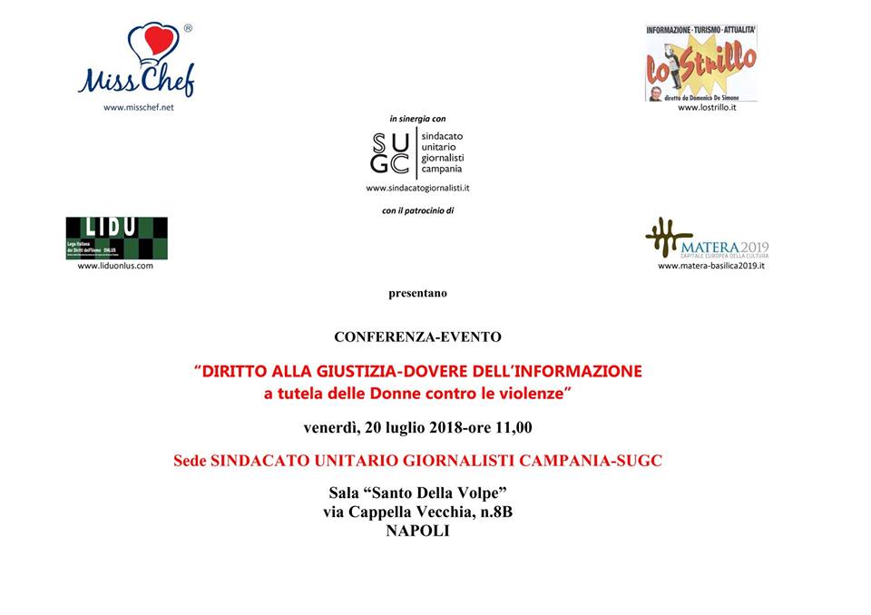 Violenza contro le donne e diritto all’informazione: convegno evento al sindacato dei giornalisti di Napoli