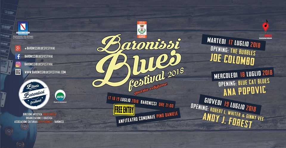 Baronissi Blues Festival 2018, un viaggio ai confini del mondo