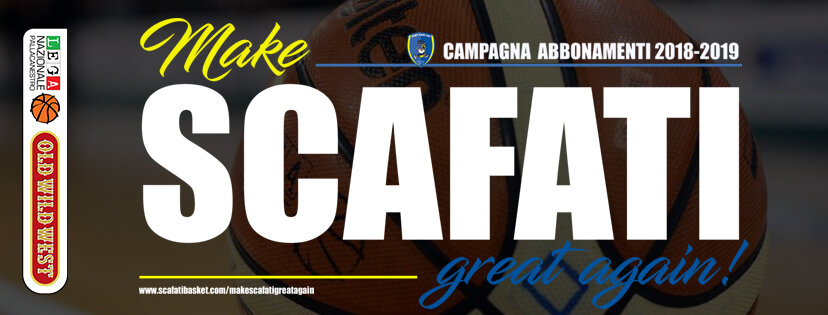 “Make Scafati Great Again” , parte la campagna abbonamenti 2018/2019