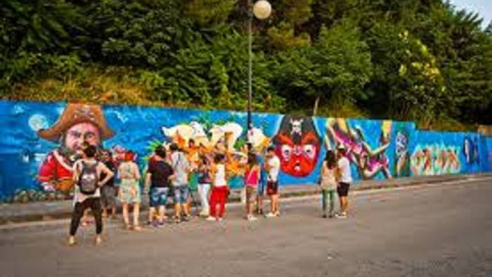 Street art a Baronissi per Overline jam con i graffitari di tutto il mondo