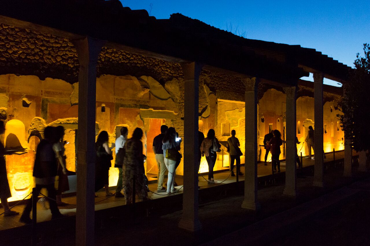 Tornano le visite by night a Pompei e nell’area vesuviana