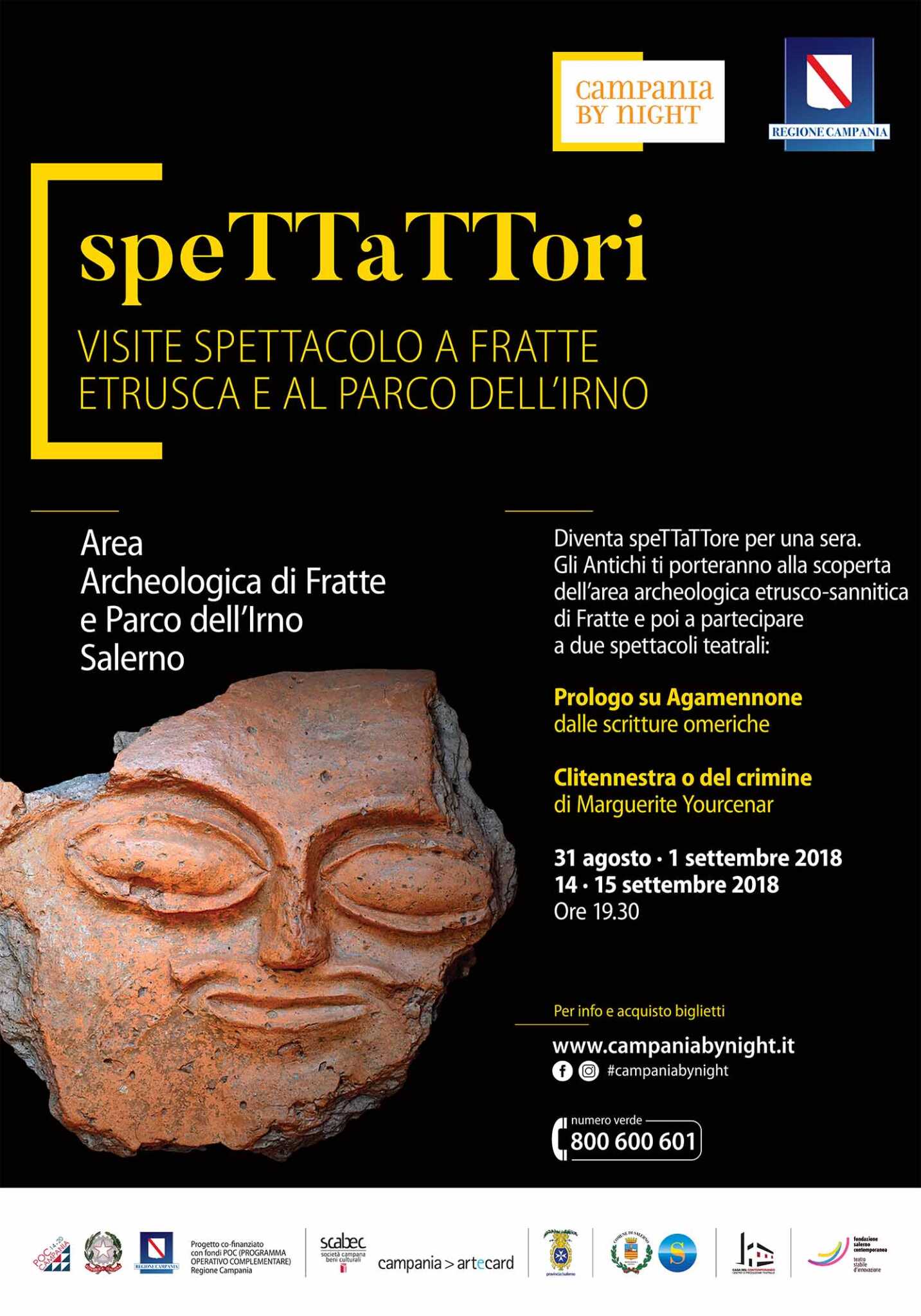 SpeTTATTOri a Fratte Etrusca e Teatro Ghirelli: venerdì 31 agosto e sabato 1 settembre, visite guidate e spettacoli tra suggestioni e miti