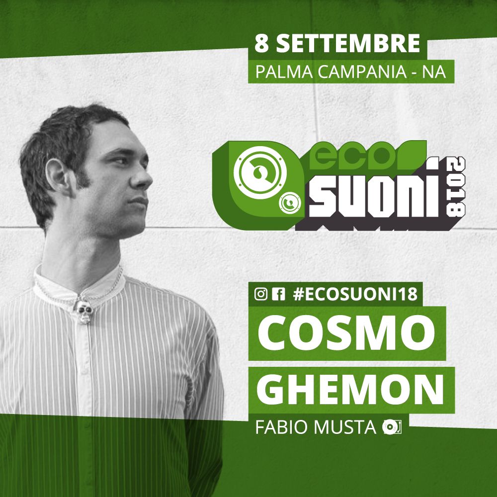 Cosmo, Ghemon e dj Fabio Musta per la settima edizione di ECOSUONI