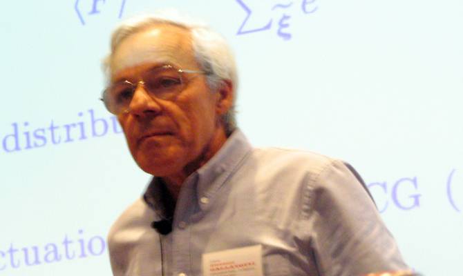 Al napoletano Giovanni Gallavotti il premio Nobel per la fisica matematica