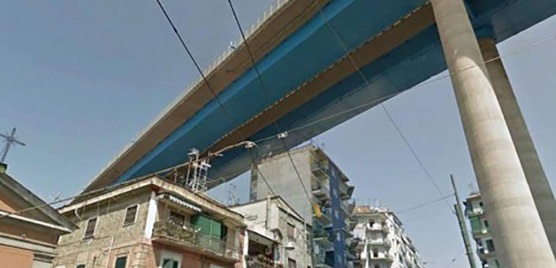 Tangenziale di Napoli: dossier sul viadotto, spaccatura bullonature