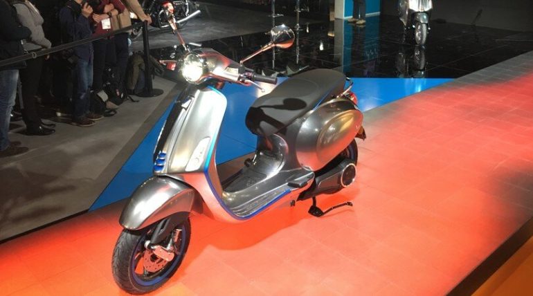 Parte a settembre la produzione della Vespa elettrica