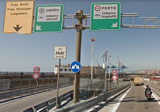 Napoli, chiude lo svincolo autostradale di via Marina per manutenzione del viadotto