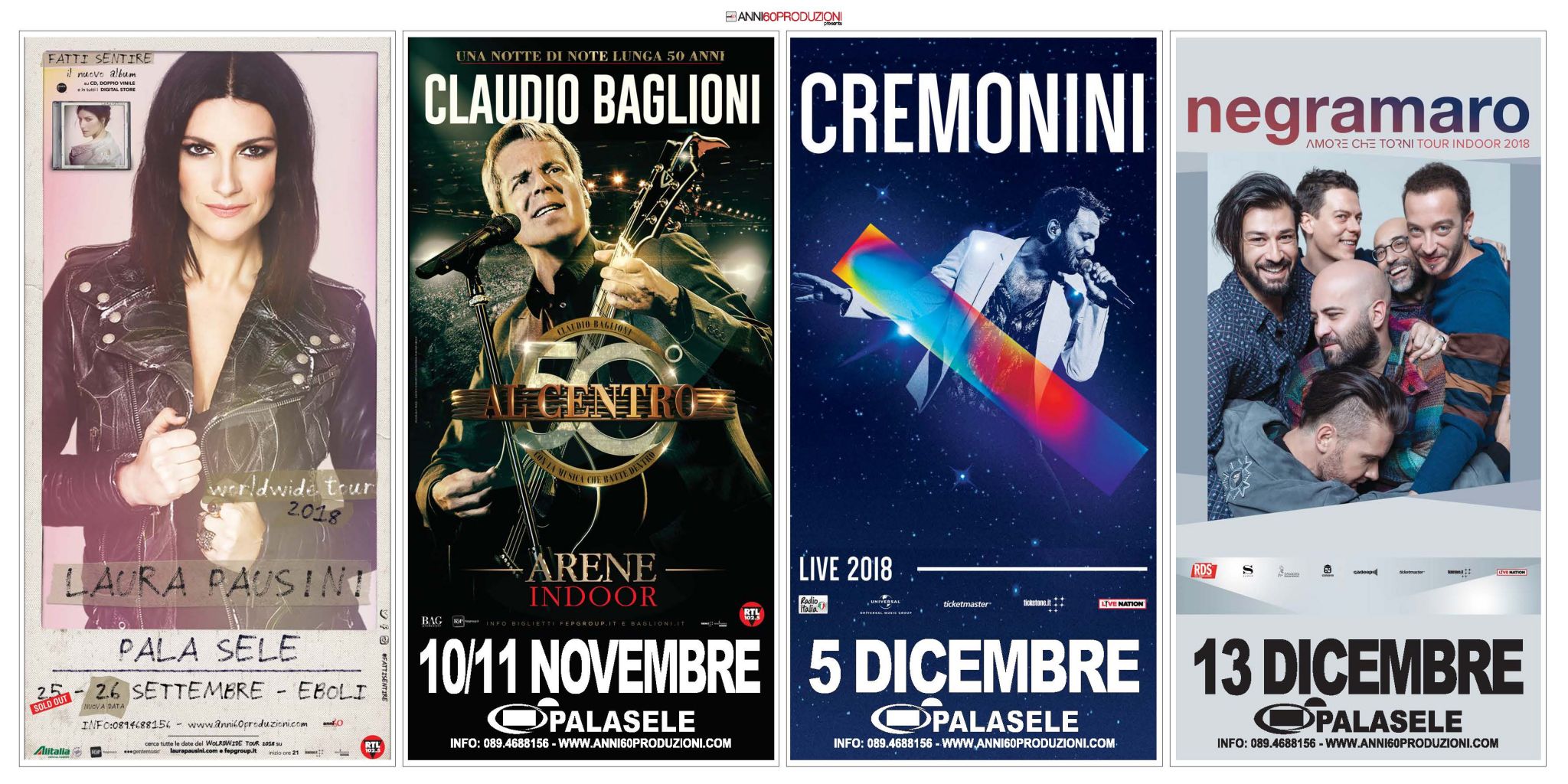 Laura Pausini a Eboli. Il 25 settembre si riaccendono i riflettori sul PalaSele con la musica live in Campania