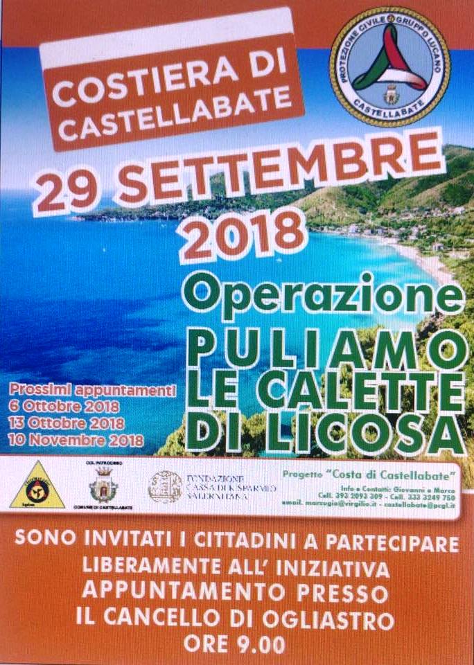Puliamo il mondo: volontari in azione nelle calette di Punta Licosa e a Santa Maria