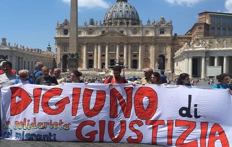 12 settembre a piazza San Pietro: digiuno di preti e suore pro-migranti