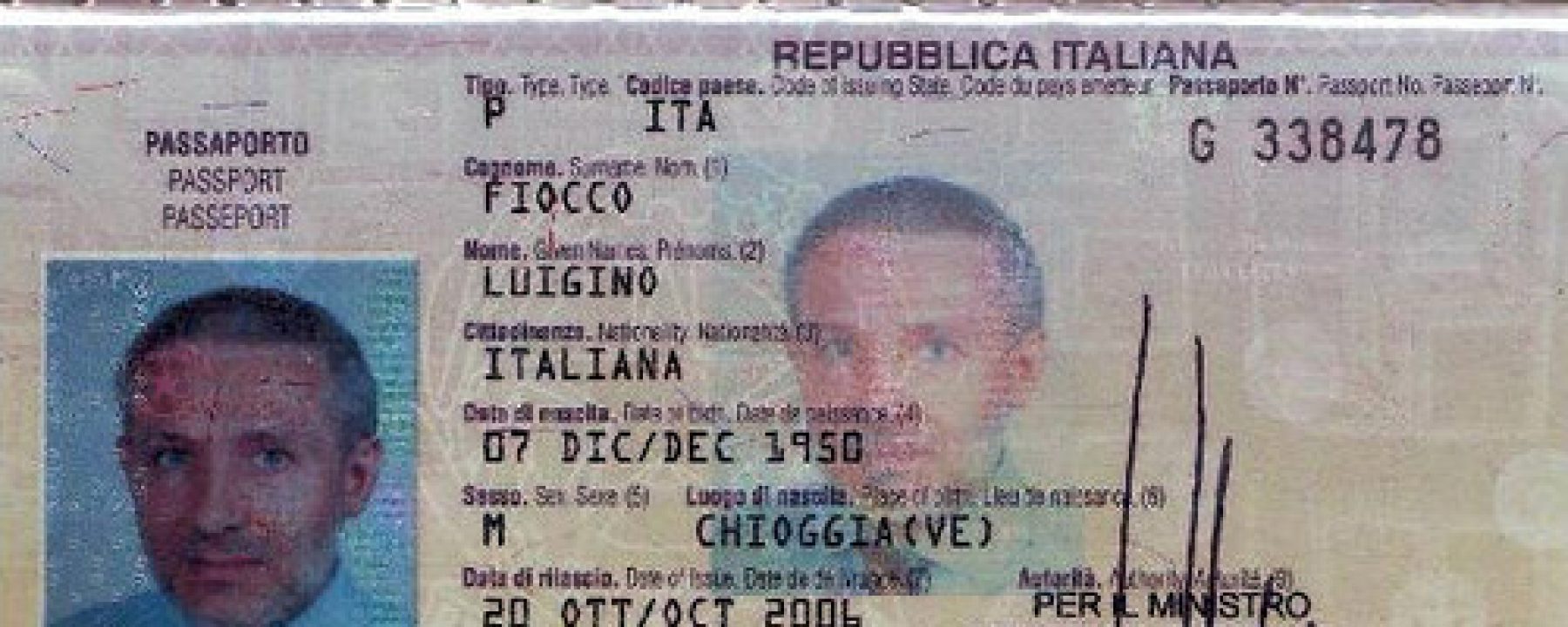 Ricercato in Italia, era in missione con il governo in Cina, il super latitante Fiocco catturato in Brasile