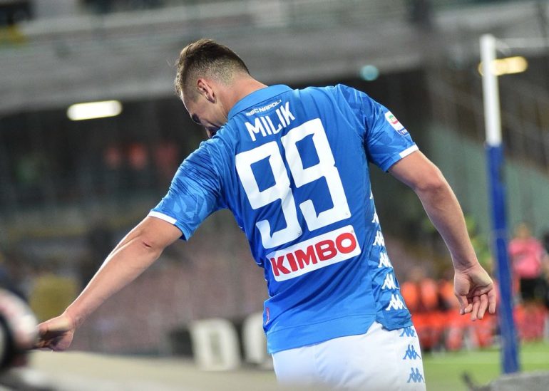 Napoli;Ancelotti incorona Milik,serviva solo pazienza