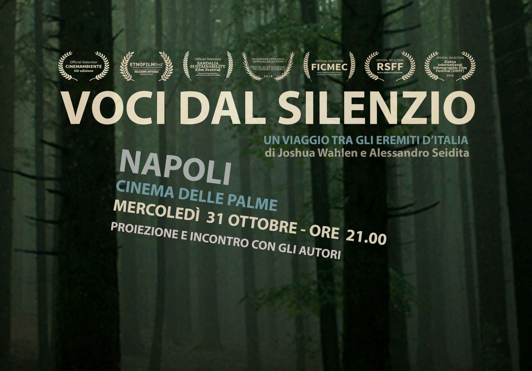 ‘Voci dal Silenzio’ arriva a Napoli. Domani 31 ottobre in anteprima regionale al cinema Delle Palme