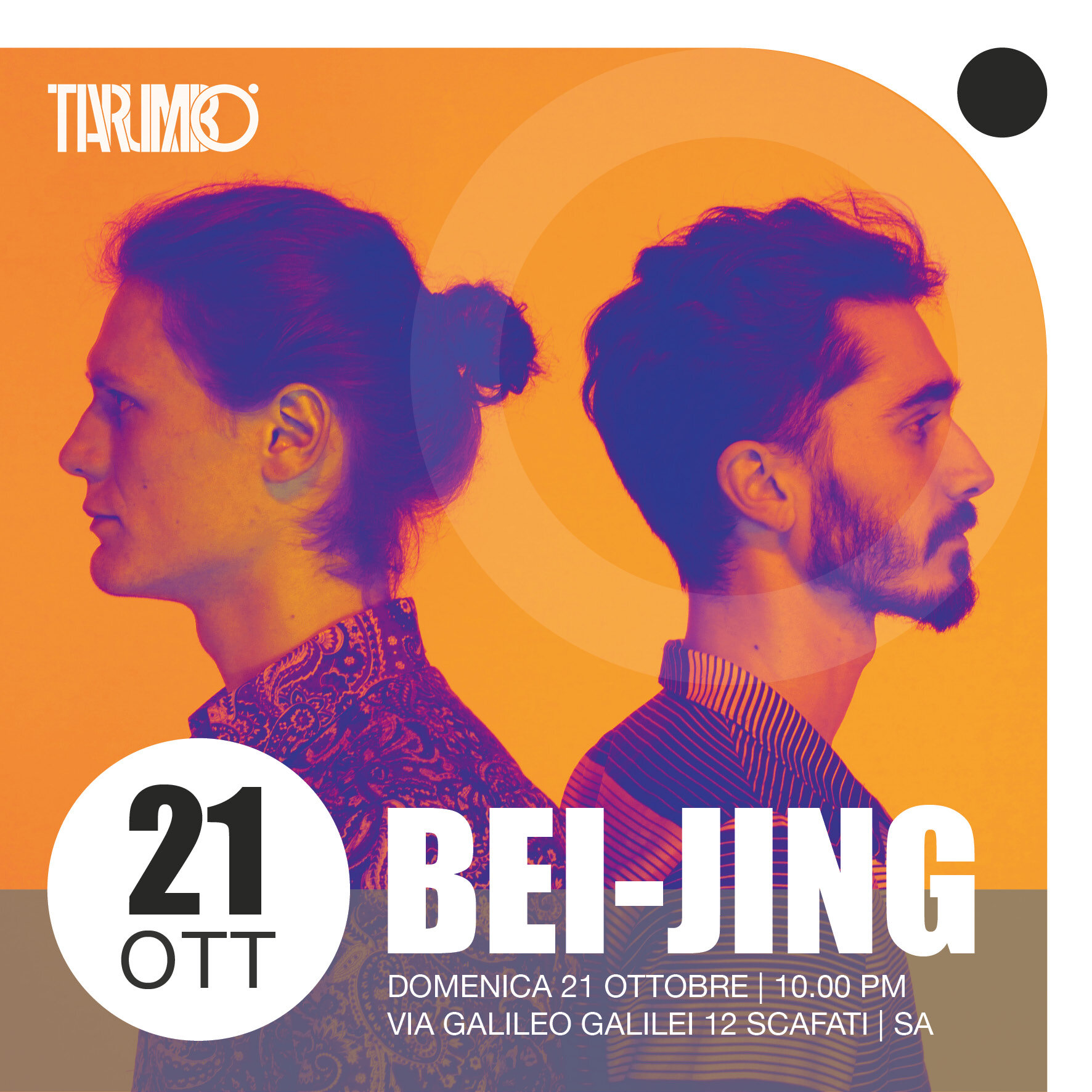 Bei-Jing a Tarumbò. Domenica 21 ottobre continua la musica dal vivo a Scafati