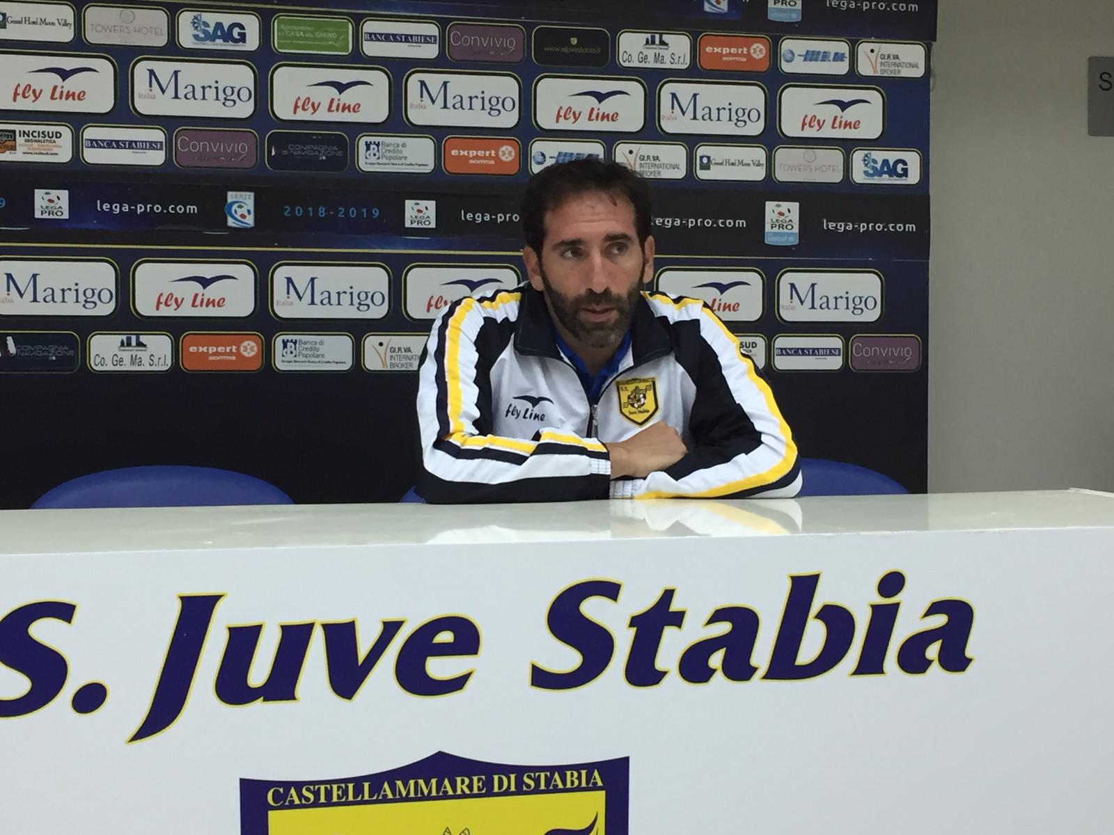 Fabio Caserta: ‘Sono molto orgoglioso di questa Juve Stabia’