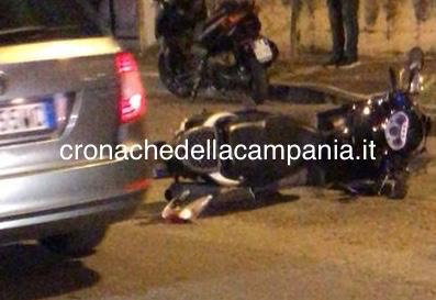 Castellammare, scontro tra scooter all’Annunziatella: due feriti