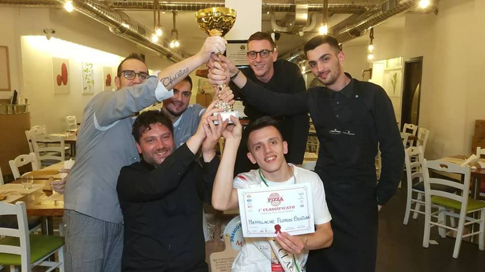 Avellino. Il pizzaiolo Christian Manolache vince il Campionato nazionale ‘Pizza Doc’