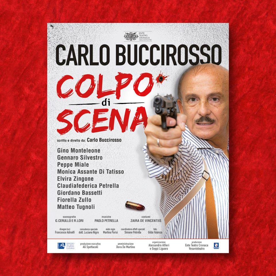 Grande attesa per il nuovo spettacolo di Bucirosso, in scena al Teatro Italia di Acerra il 6 dicembre