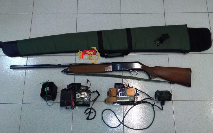 Giugliano: cacciatore sorpreso con apparecchi illegali utilizzati per la caccia