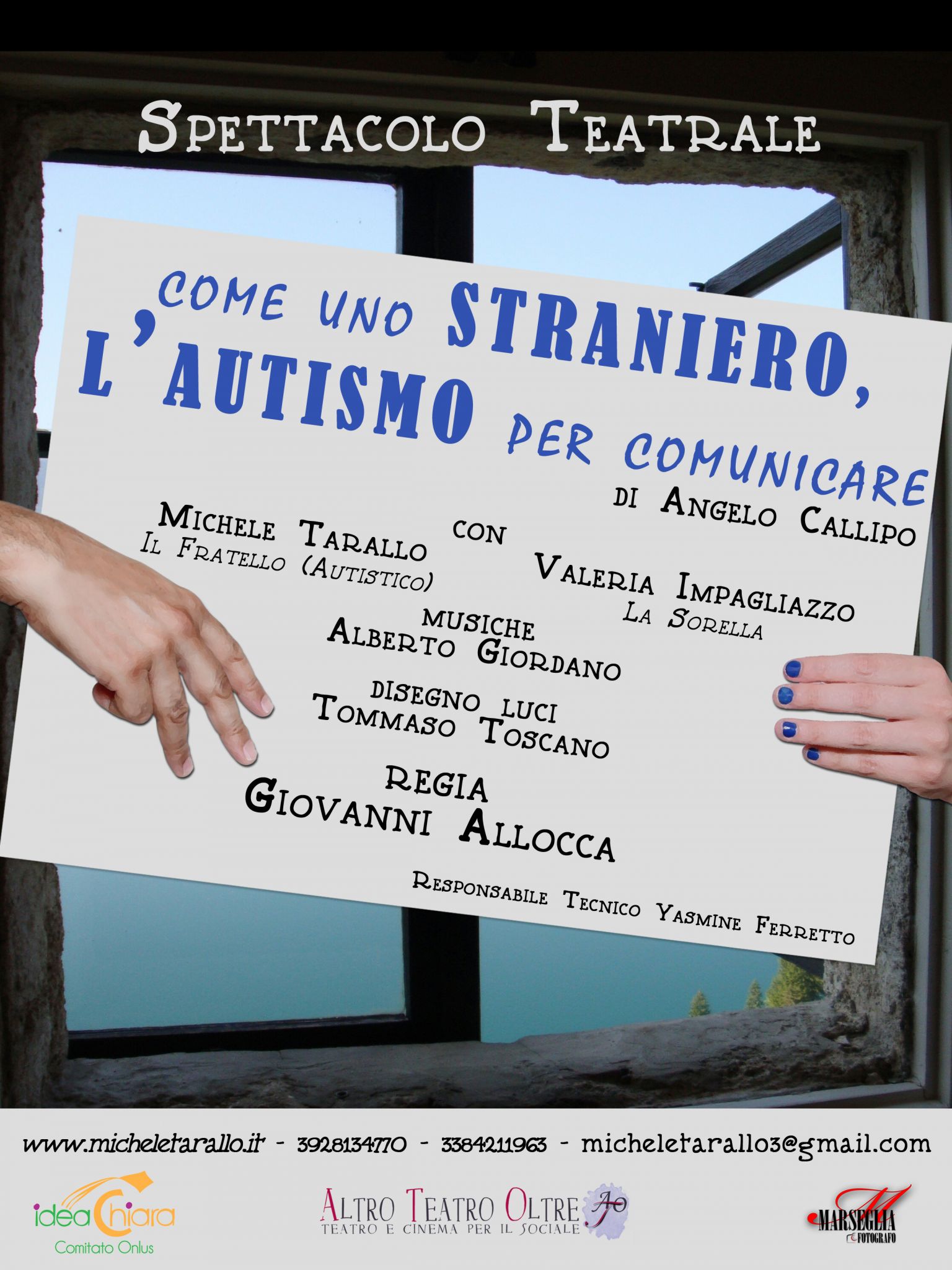 Caserta. ‘Come uno straniero, l’autismo per comunicare’, in scena al Teatro Città di Pace di Puccianiello