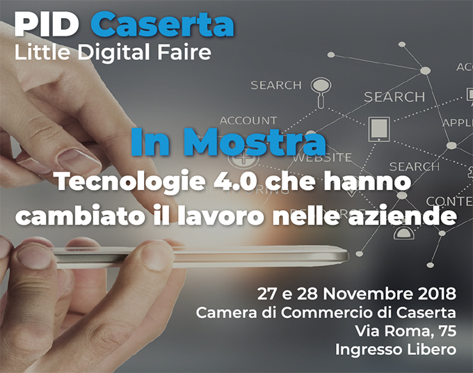 Alla Camera di Commercio di Caserta: Little Digitale Faire: “ La fiera del digitale”