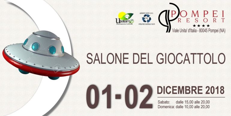 Pompei, tutto pronto per il ‘Salone del Giocattolo’