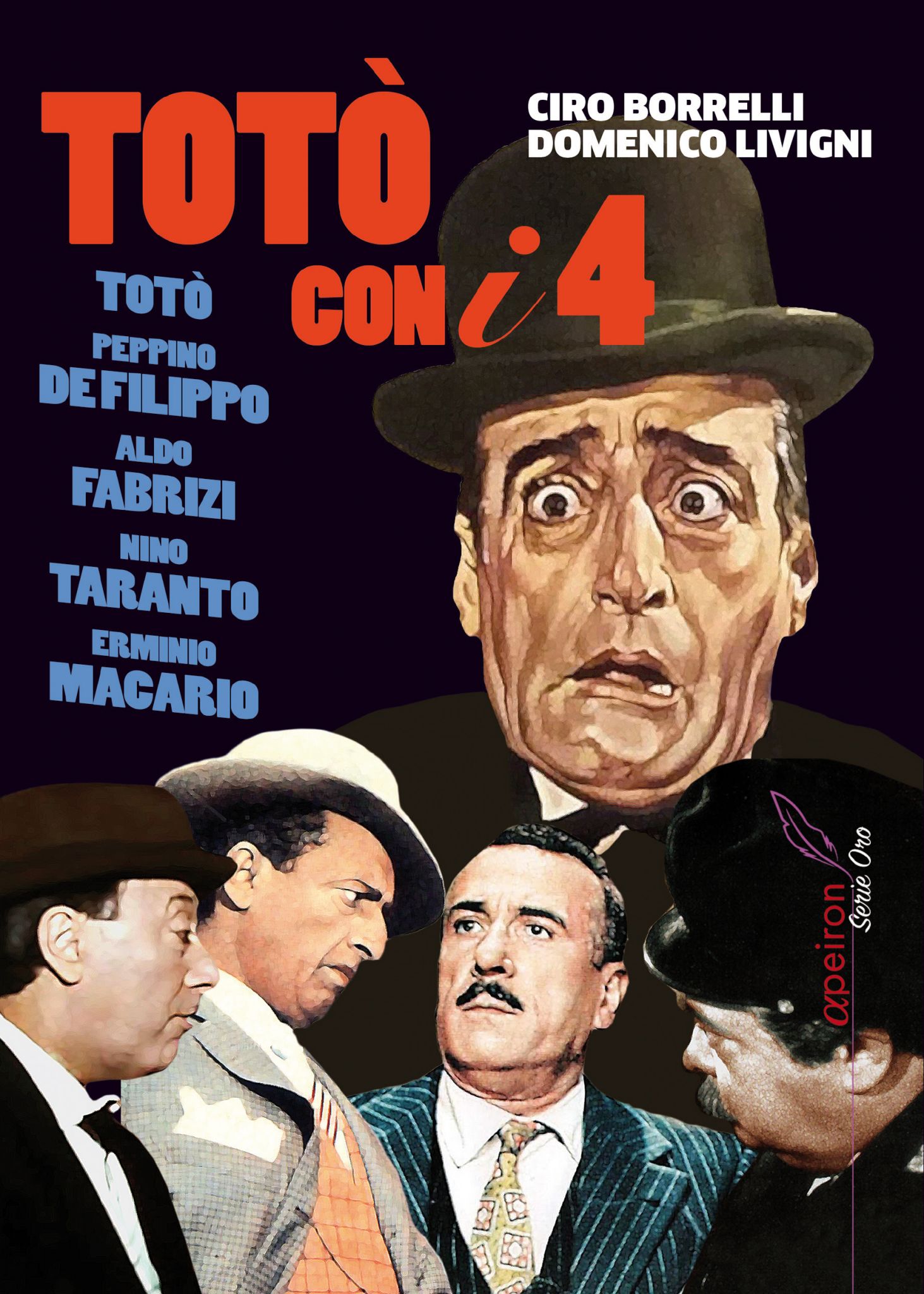 ‘Totò con i 4’ di Ciro Borrelli e Domenico Livigni, alla Libreria Raffaello di Napoli