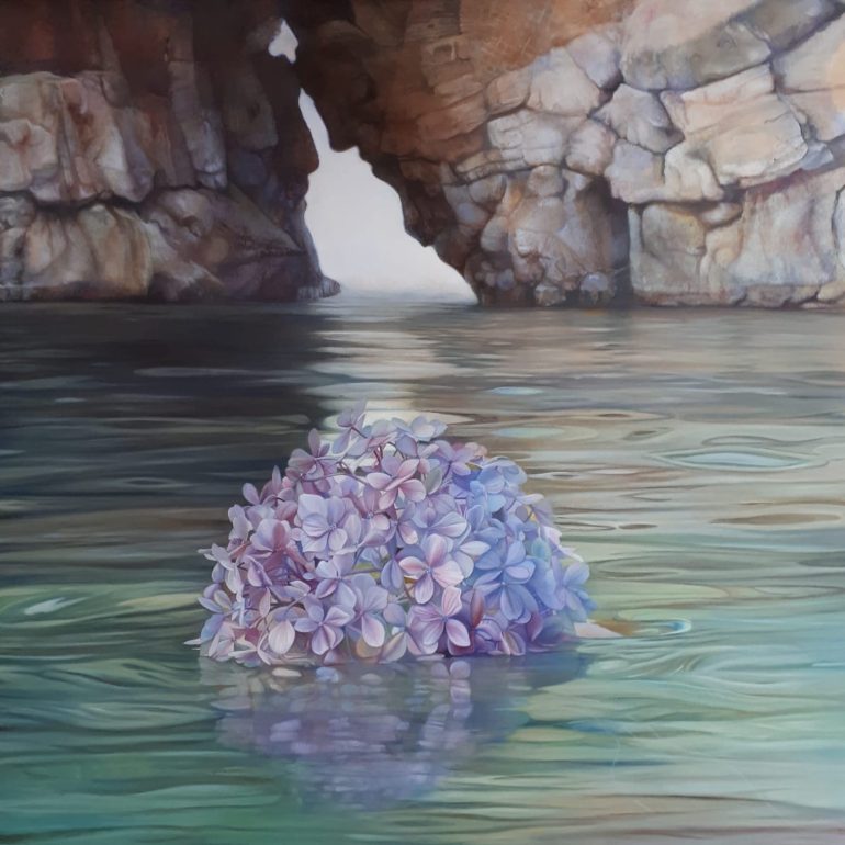 ‘L’Ortensia Segreta’, mostra personale di Cipolletta, da Napoli va in Piemonte