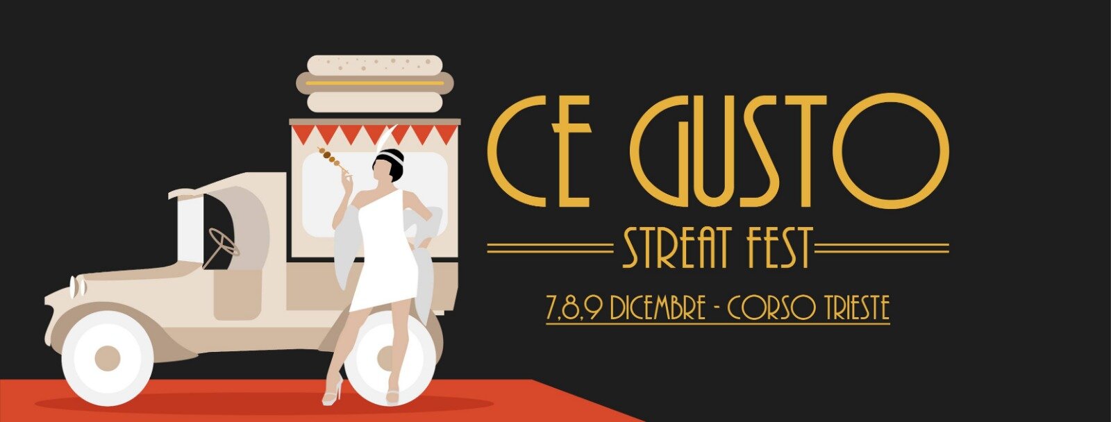 Caserta: CE Gusto Streat Fest, mercatini di Natale e notte bianca