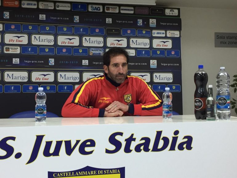 Caserta, Juve Stabia: ‘Non guardo la classifica, siamo un gruppo compatto’
