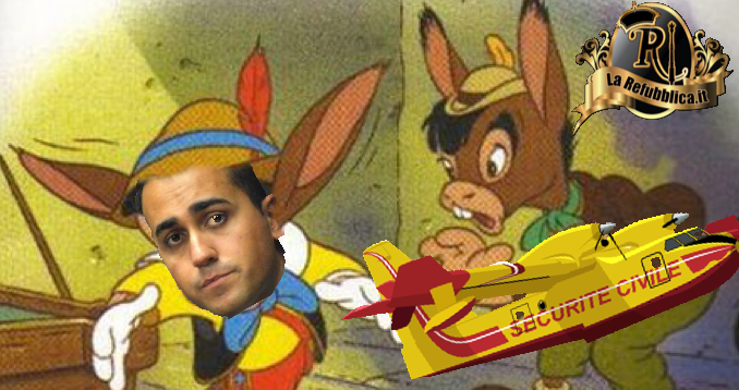 Slai-Cobas Pomigliano,vignetta ‘Di Maio-Pinocchio’: governo non combatte evasione fiscale