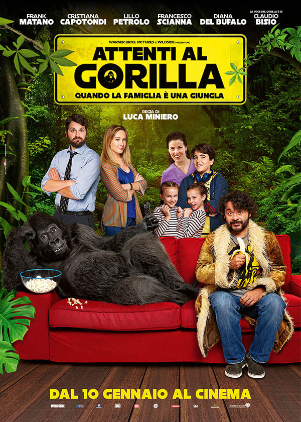 ‘Attenti al gorilla’, il film di Luca Miniero con Frank Matano