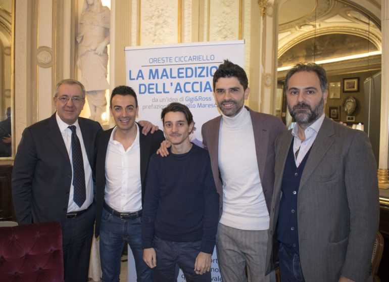 ‘La maledizione dell’acciaio’ di Oreste Ciccariello, da un’idea di Gigi&Ross, al Cricolo Ilva di Bagnoli