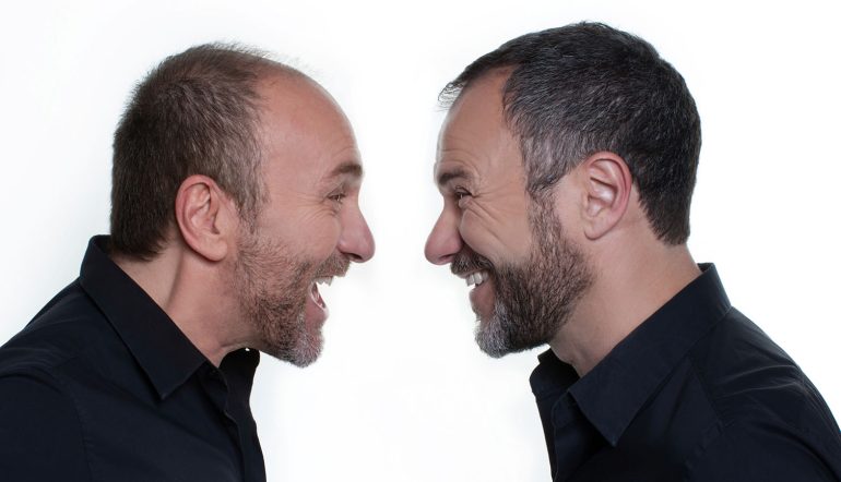 Gianfranco e Massimiliano Gallo in ‘Comicissimi fratelli. Il pubblico ha sempre ragione’ al Teatro Augusteo di Napoli