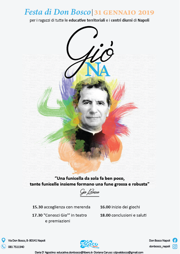 Napoli, l’Istituto Salesiano ricorda Don Bosco