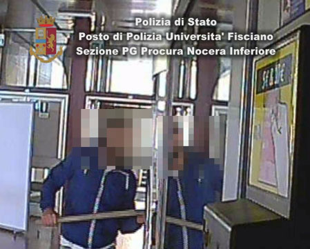 Nocera, scassinava con un piccone i distributori automatici dell’Università di Fisciano: arrestato