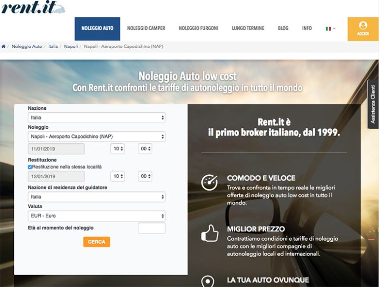 Meglio noleggiare l’auto in città o in aeroporto?