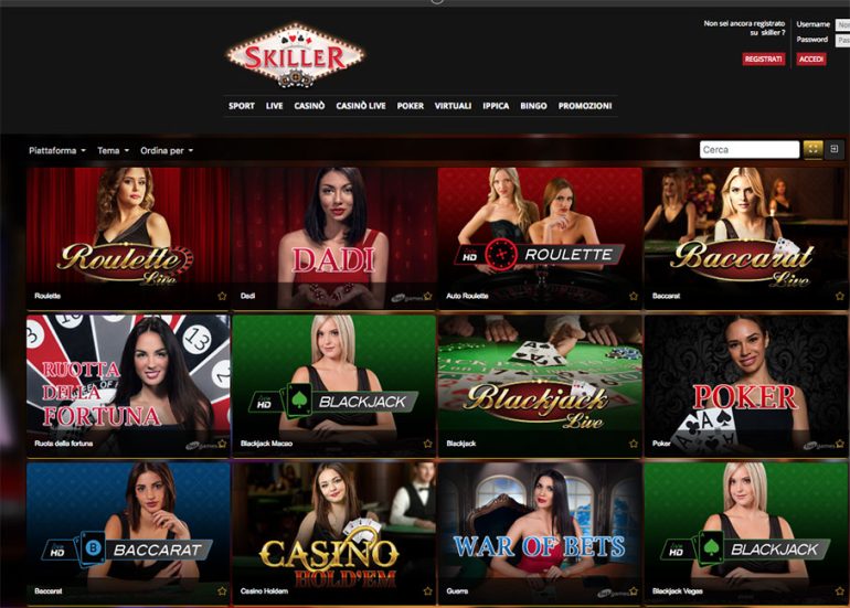 Tutti gli appassionati di casino online alla ricerca degli ultimi titoli dei migliori giochi da casino in rete