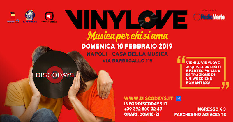 ‘Ama la musica, regala un vinile’: il 10 febbraio a Napoli ‘Vinylove’