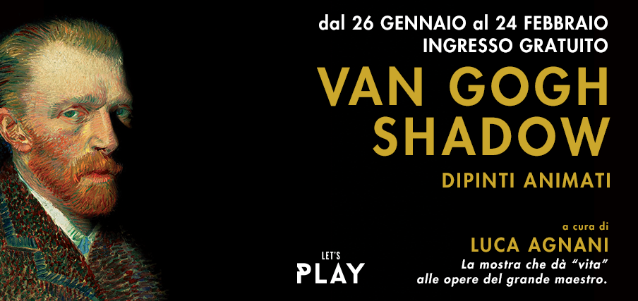 Van Gogh Shadow, la mostra interattiva al Centro Campania