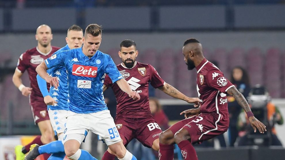 Napoli-Torino 0-0, per gli azzurri un palo e tanta sfortuna