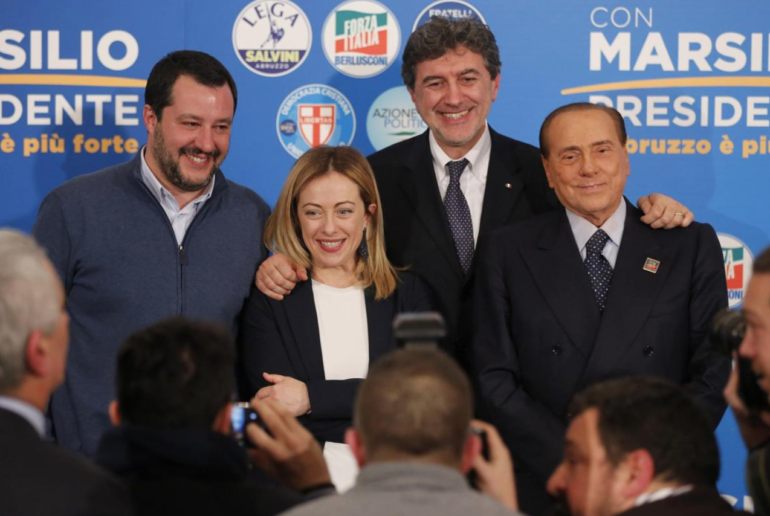 In Abruzzo vince il centrodestra. Lega primo partito, flop M5S che arriva terzo