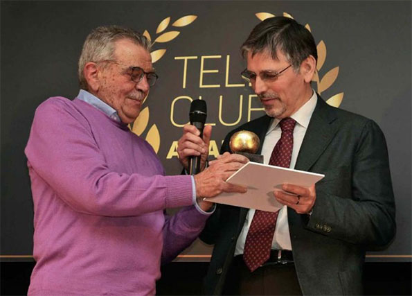 Teleclubitalia awards; la ‘mela d’oro’ a Felice Pirozzi