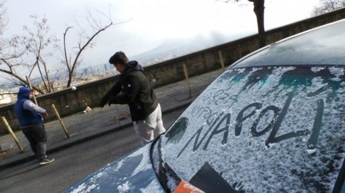 Meteo: arriva Burian, sabato possibili fiocchi di neve anche a Napoli