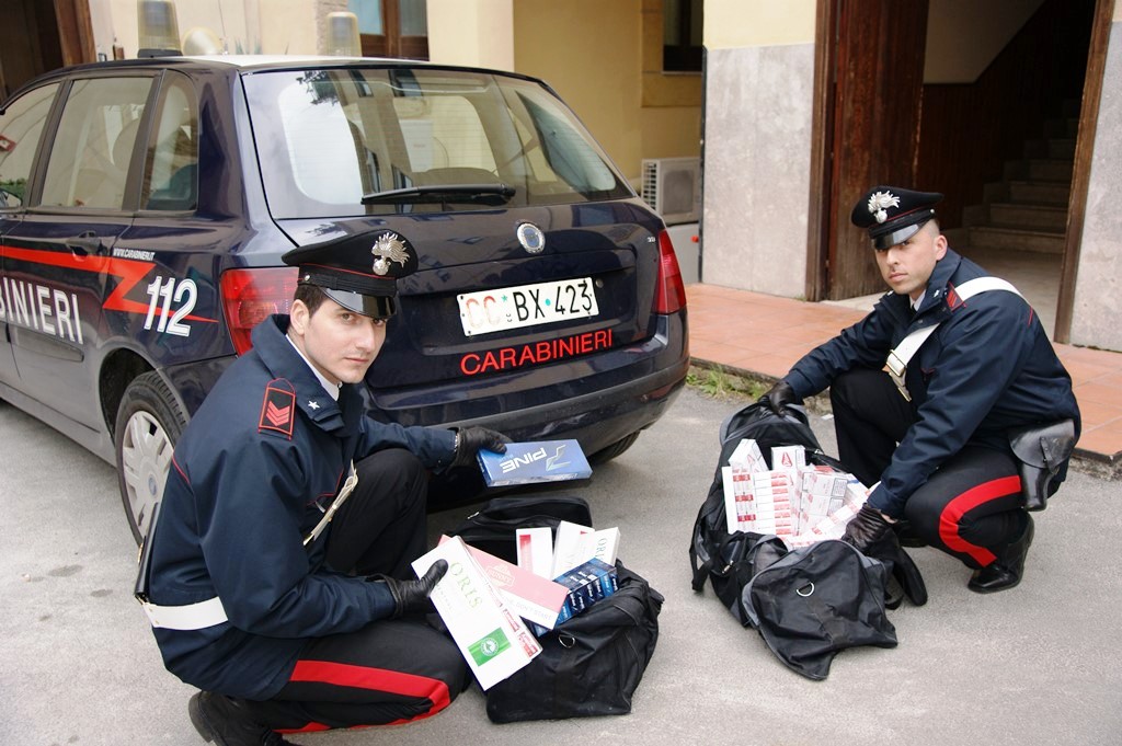 Palma Campania: 4 ucraini arrestati per contrabbando di sigarette
